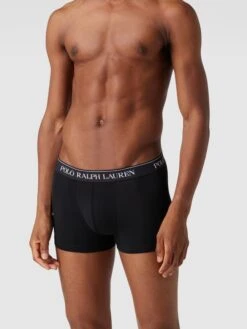 Polo Ralph Lauren Underwear Trunks Im 3er-Pack - Schwarz