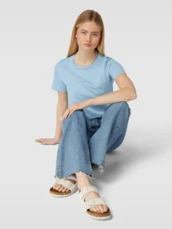 Birkenstock Sandalen Aus Leder Mit Dornschließen Modell 'Arizona' - Offwhite