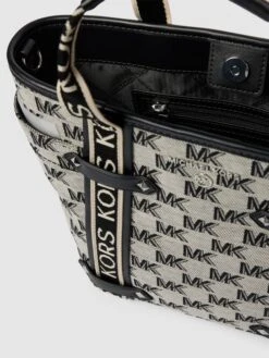 MICHAEL Michael Kors Handtasche Mit Allover-Logo-Muster Modell 'MAEVE' - Schwarz -Guesi Bekleidung Geschaft 60r34i2a94okacqca90kehhh98qjagab84r54hq76h0k8hho95632d9i60sjaki298pkkci18ss56iqdako38dpgc9i34p3570o36ohk60s62o9l6orjccb5ccrmae1p75hm8o8