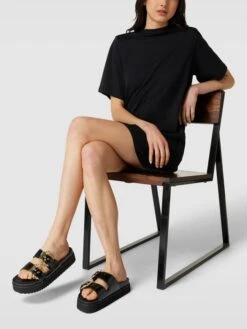 Versace Jeans Couture Sandalen Mit Plateau-Sohle Modell 'ARIZONA' - Schwarz