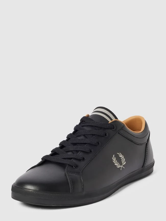 Fred Perry Sneaker Mit Logo-Stitching Modell 'BASELINE' - Schwarz 4 Fred Perry Sneaker Mit Logo-Stitching Modell 'BASELINE' - Schwarz – Bild 2