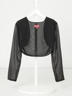 G.O.L. Bolero Aus Chiffon - Schwarz