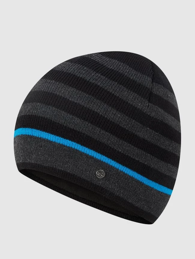 Müller Headwear Mütze Mit Streifenmuster - Schwarz 3 Müller Headwear Mütze Mit Streifenmuster - Schwarz