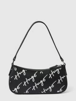 HUGO Handtasche Mit Label-Print Modell 'Chris' - Schwarz -Guesi Bekleidung Geschaft 618kmgqe715jik1g6p13ijhk8pb4ic296p246l1o692k2laiap9j6hqha55jcj9kaop38hqj8os54cakako38cr3c8q66p346hj66c1k6lhjgohk6pj3gcb36sr36c9pckp38e8