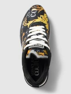 Versace Jeans Couture Sneaker Mit Label-Details Modell 'FONDO' - Schwarz -Guesi Bekleidung Geschaft 61ajgi23ad2lai22a5248l9p6l3kodq4910kqi2m8kp4qia365150cai6h1lac9n6983aja17513ehqm8h3j2d1gcpi36o9m64rm6chkcor38oj26pij4ob368r32dr56orj6d0