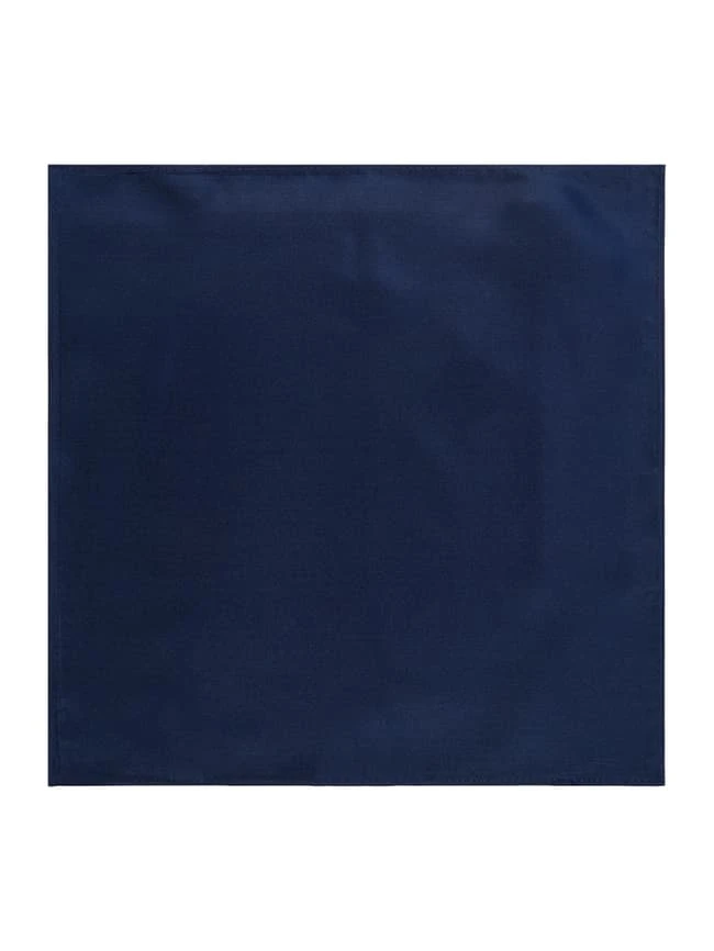 Monti Einstecktuch Aus Seide - Marineblau 4 Monti Einstecktuch Aus Seide - Marineblau – Bild 2