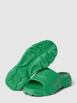 Buffalo Slides Mit Label-Prägung - Grün -Guesi Bekleidung Geschaft 64o54jpi65ajigq5ah5kui268gp4kj2j95532dq374s4cj2m9l35aeaf9d15ad248paked2b6h854h2jad3mac9h75i3gdhp6hgj8chkchj38e9o60qjgdhm6cp38e1icoqjico