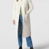Christian Berg Woman Steppmantel Mit Pattentaschen - Offwhite