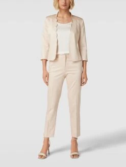 Christian Berg Woman Selection Regular Fit Blazer Mit Teilungsnähten - Sand