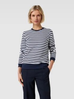 Montego Sweatshirt Mit Streifenmuster - Dunkelblau -Guesi Bekleidung Geschaft 64slce289pakkda3913j2daf8h950jqd8h6l6kpp9t94aiqaa55jci9n74ol4gac9l8kqhpp8d5lcc238t3j2p1o6cojiphncoqj6e1k6spm2e9ncdim6p33ckr32pb66comao8