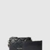 VALENTINO BAGS Handtasche Mit Logo-Muster Modell 'WALLET' - Schwarz