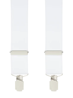 Willen Hosenträger In X-Form - Weiß