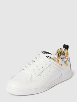 Versace Jeans Couture Sneaker Mit Label-Details Modell 'BROOKLYN' - Weiß