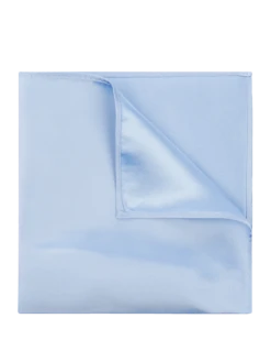 Monti Einstecktuch Aus Seide - Blau