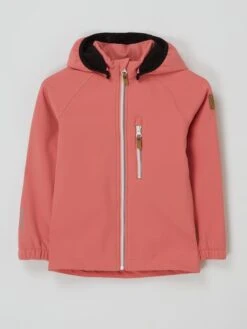 Reima Softshell-Jacke Mit Kapuze Modell 'Vantti' - Apricot