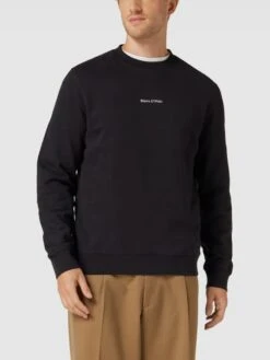 Marc O'Polo Sweatshirt Mit Rundhalsausschnitt Und Label-Stickerei - Schwarz -Guesi Bekleidung Geschaft 654koci46h930gqaal73iiak695l0c2hacp4kli56sqlaiq48p9jgea57584md1m9t3jcga86l35aea86t3jgoj270p3icj5cdgjcp9k6goj6eb4cdimadb360sm8cj2cgr68oo