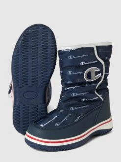CHAMPION Boots Mit Allover-Logo Modell 'FLAKEY' - Marineblau -Guesi Bekleidung Geschaft 6573ilaa9h64ke2d88sj4caa9t64akii759kmdaf94s50gi3697j8h2m6l9jidaca565cdhia4r56ka874o3gd9gckqjic33cco34cpk75im6e1h74o3ep9lcgqm4cphcgq34dg