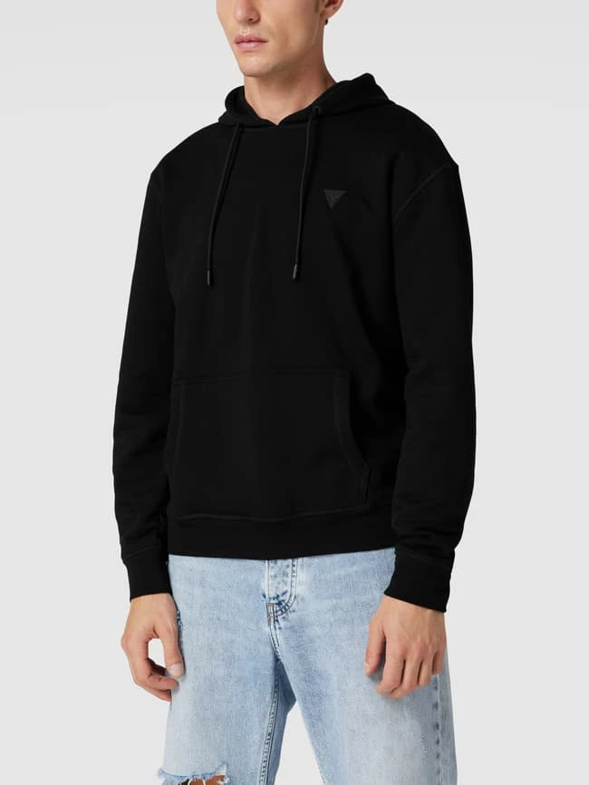 Guess Hoodie Mit Label-Patch - Schwarz 6 Guess Hoodie Mit Label-Patch - Schwarz – Bild 4