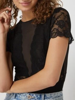 Pieces Body Aus Mesh Und Spitze Modell 'Sicca' - Schwarz -Guesi Bekleidung Geschaft 68p30kpl70q3gda36d14gkq89533gdq38p4j4d1l718jgia9855j2jagap45aga5a9254c289l2kidaf84o6ad9j68q68c9h6som6d9k6gs3eob16cq6coj56cqjic1h75h3eo8