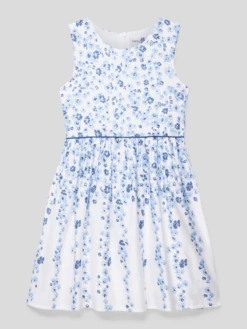 Happy Girls Minikleid Mit Floralem Muster - Marineblau