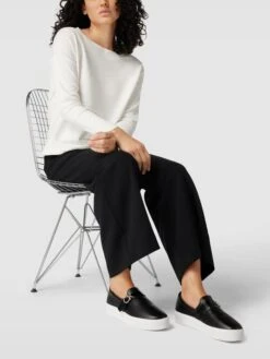 CK Calvin Klein Slip-on-Sneaker Aus Leder - Schwarz