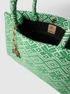Anokhi Tote Bag Mit Allover-Muster - Grün -Guesi Bekleidung Geschaft 68s4ud23891k4hhl895j6i218l1l2l1hada3iiil90s4cgqbacr32g9l6t13gjam894kakab8l7ksd27913j4or560om8o9ocoo3gphk60r6ao9n60o68d1jccqj2cpj68rj2e0