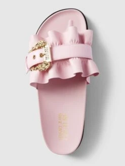 Versace Jeans Couture Slides Mit Plateau-Sohle Modell 'FONDO' - Hellrosa -Guesi Bekleidung Geschaft 68sk2ji78p6k6hqe999kkdih9t3kqhil8go54l26apa44gpma5646iil84ol0hik6h2kqkhn9lb4cj2l6co66c366di30eb2ccoj4phkcgo3ee9j74sm6chg60rj0p9kc9im2e8