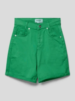 Blue Effect Balloon Fit Bermuda Im 5-Pocket-Design - Grün