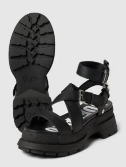 Buffalo Sandaletten Mit Plateausohle Modell 'RUDE UP' - Schwarz -Guesi Bekleidung Geschaft 6914qcadacqkogih9143gh9iap348hhjakojijih8gq4ihaf88o32ji1ad132hhk716kkiag64rl2j1n6l3jac9k74pj4cpk75hj8e1kccpj0e1g70p66o9m74s30e9ochijgc0