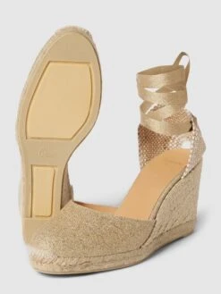 Castañer Wedges Mit Effektgarn Modell 'CARINA' - Gold -Guesi Bekleidung Geschaft 693kei25915l8cal9orj6g9ia8pkil289915ae9g84p4udpm8t0kkiaiah1jega98p5kqga18sp50khg9oo6apb465h32dr66crj0p9k64p6aeb2c4s68opj6lgm2e346sr3eo8