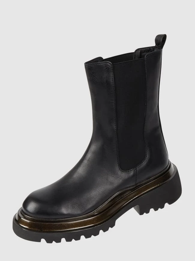 INUOVO Chelsea Boots In Leder-Optik - Schwarz 3 INUOVO Chelsea Boots In Leder-Optik - Schwarz