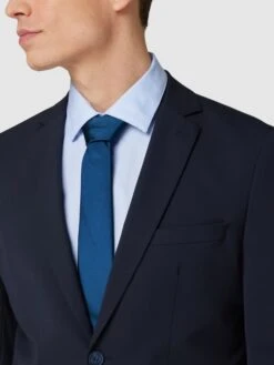 Monti Krawatte Aus Reiner Seide (6 Cm) - Royalblau