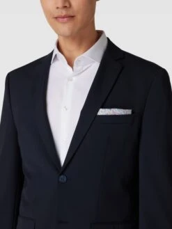 Verugia Einstecktuch Mit Allover-Muster - Mittelbraun