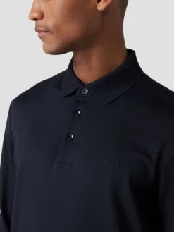 BOSS Poloshirt Mit Label-Schriftzug - Dunkelblau -Guesi Bekleidung Geschaft 697j2i298gql4hik618kgiqj8t1lacig68sl4kib65844iie614kghpo9coj8jho8cqk2dq4a564aha898o30ob3cdj38e336dgm4d1k69hjgob46kq6ae1jcgsj6d3374q3ee8