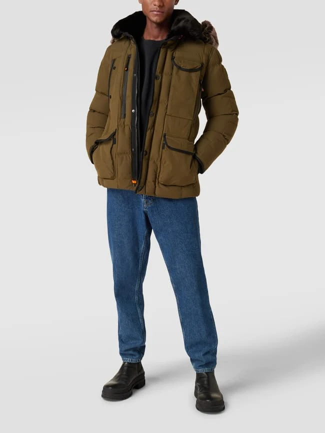 Wellensteyn Steppjacke Mit Kunstpelzkragen Modell 'MARVELLOUS' - Olivgrün 3 Wellensteyn Steppjacke Mit Kunstpelzkragen Modell 'MARVELLOUS' - Olivgrün