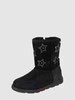 Tom Tailor Boots Mit Stickereien - Schwarz