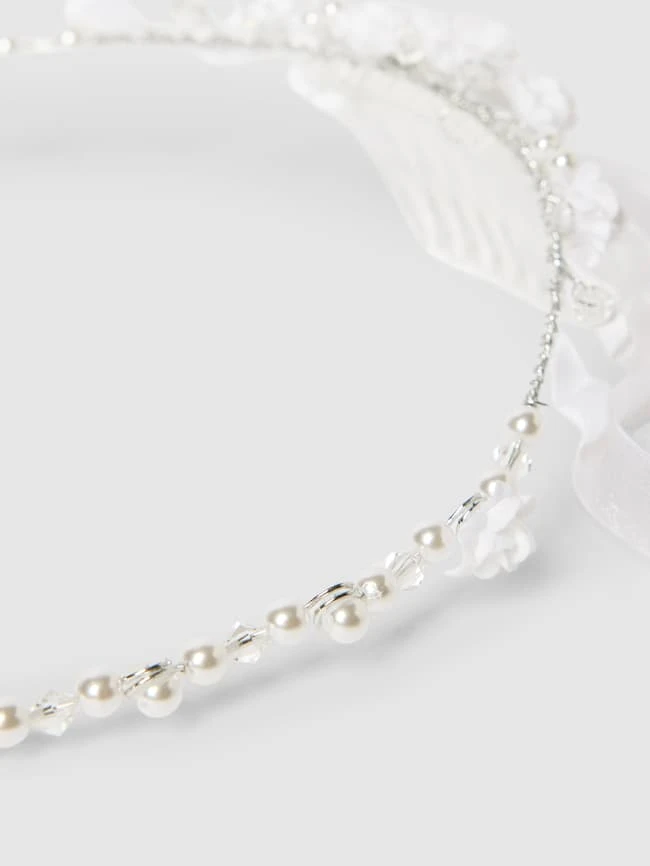 Weise Gesteck Mit Kamm - Weiß 4 Weise Gesteck Mit Kamm - Weiß – Bild 2