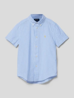 Polo Ralph Lauren Kids Freizeithemd Mit Streifenmuster - Bleu