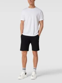 Guess Sneaker Im Leder-Mix Modell 'VIBO' - Weiß