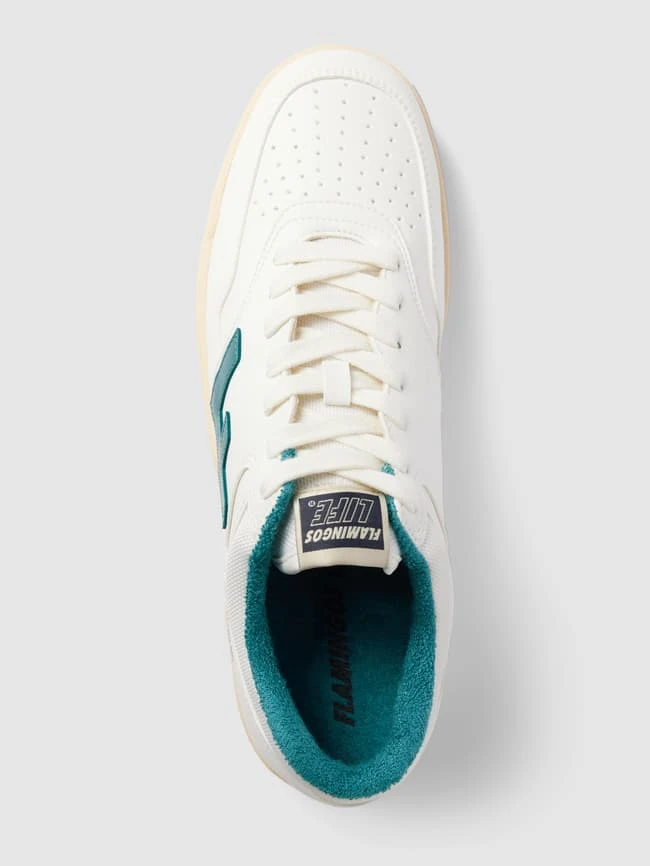 Flamingos Life Sneaker Mit Label-Details Modell 'Retro 90s' - Ozean Blau 6 Flamingos Life Sneaker Mit Label-Details Modell 'Retro 90s' - Ozean Blau – Bild 4