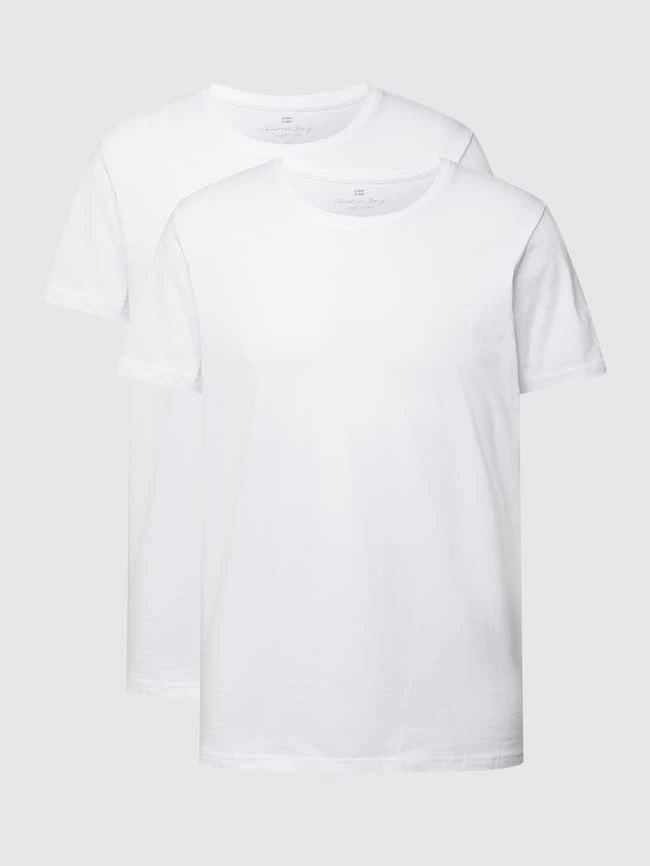 Christian Berg Men T-Shirt Aus Bio-Baumwolle Im 2er-Pack - Weiß 4 Christian Berg Men T-Shirt Aus Bio-Baumwolle Im 2er-Pack - Weiß – Bild 2