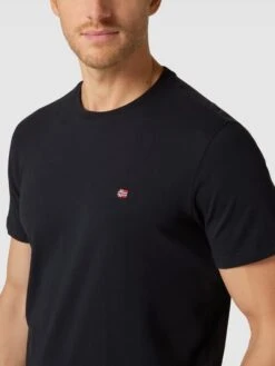 Napapijri T-Shirt Mit Logo-Stitching Modell 'SALIS' - Schwarz -Guesi Bekleidung Geschaft 6d24cc2g98rlaiq290pkijaga53kej1ka59kgcik9p3kigi28585aia99la3cli28d642ea5ah6l6k9n8d3mcoj4c4smcob664o62opk74p68o9p6crm4db4ccs62phh6lh3aog