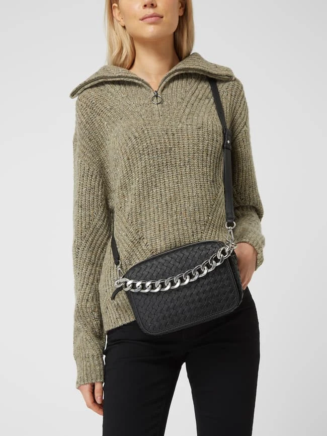 Les Visionnaires Crossbody Bag Aus Leder Modell 'Emily' - Schwarz 3 Les Visionnaires Crossbody Bag Aus Leder Modell 'Emily' - Schwarz