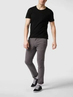 Christian Berg Men T-Shirt Aus Bio-Baumwolle Im 2er-Pack - Schwarz