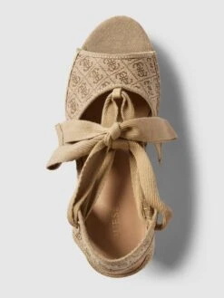 Guess Wedges Mit Label-Print Modell 'HALONA' - Beige -Guesi Bekleidung Geschaft 6d45cdpg6d3j6i296983alad8kpj0jq48p0l6ca8613j0ja58h3k4ea984q38gho95a4kla76h44ahab9go3ccpgclij8c9l6tgjidhkcoqm4o9g6sqj8d1i6gr34db46crjipg