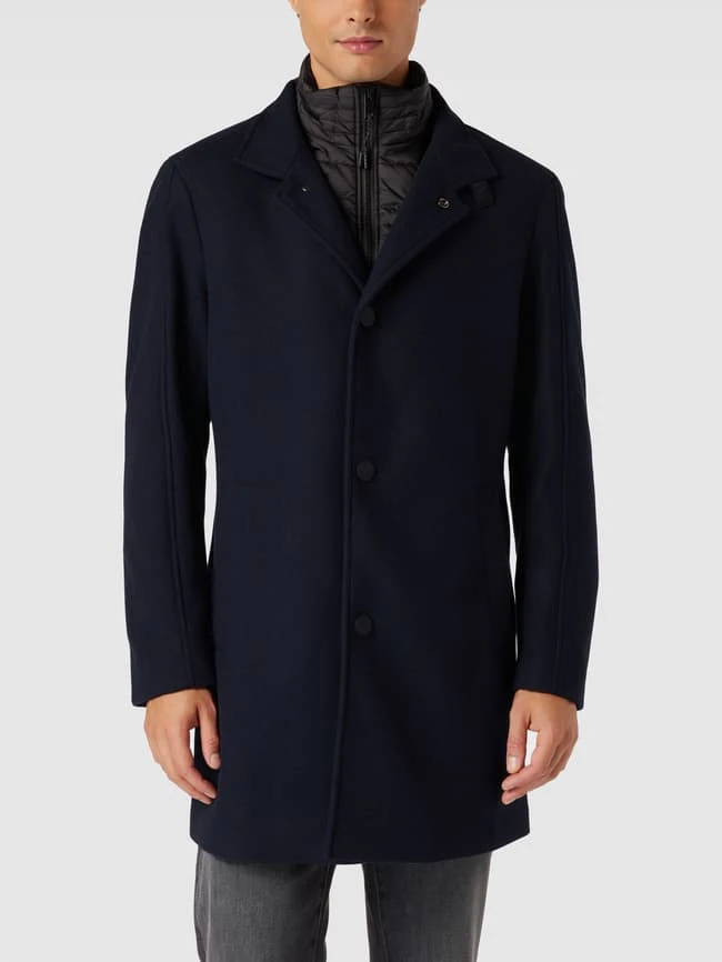 MCNEAL Mantel Mit Reverskragen - Dunkelblau 6 MCNEAL Mantel Mit Reverskragen - Dunkelblau – Bild 4