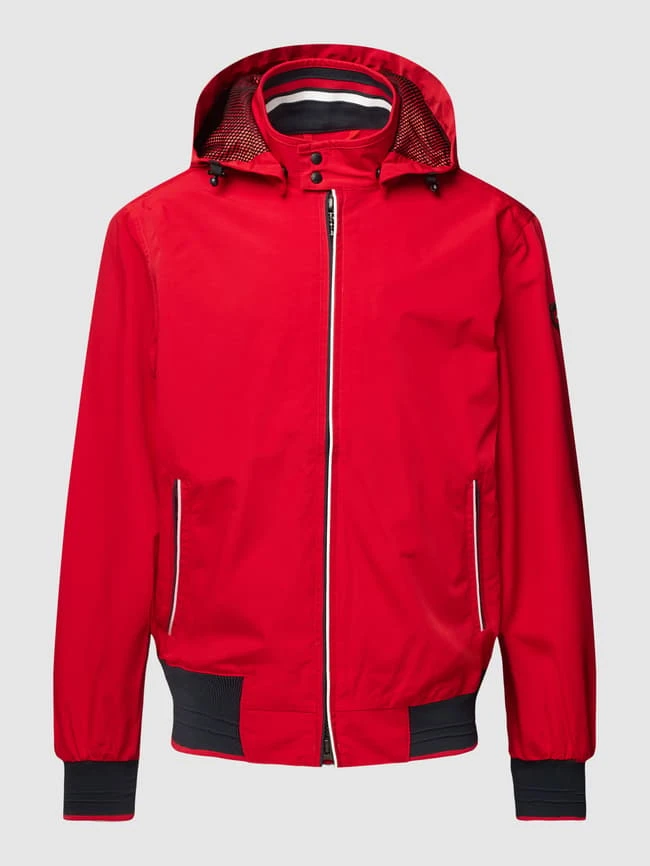 Wellensteyn Funktionsjacke Mit Kontraststreifen Modell 'COLLEGE' - Rot 4 Wellensteyn Funktionsjacke Mit Kontraststreifen Modell 'COLLEGE' - Rot – Bild 2