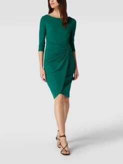 Paradi Cocktailkleid In Wickel-Optik - Smaragdgrün