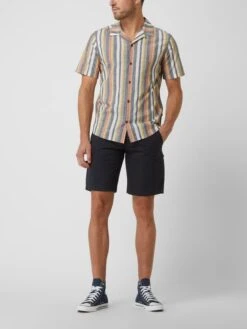 MCNEAL Cargoshorts Mit Stretch-Anteil - Marineblau