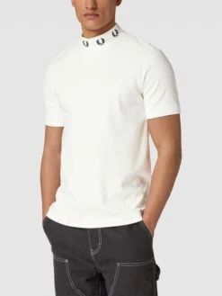 Fred Perry T-Shirt Mit Stehkragen Modell 'Laurel' - Weiß -Guesi Bekleidung Geschaft 6go3ggi4akrl6e9hap8kuc9g9h6kuji798o30kqha53k4jppa51jecij70qkmgai8p538ii9al73gdac9ko6ac3275i36dppcgs3go9k64s38ohkckr6ad1i60pmacr6ckqm8og